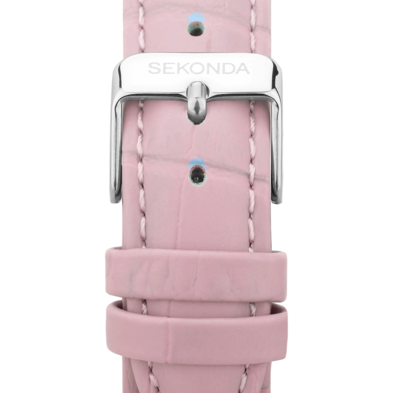 Sekonda Ladies' Taylor Pink Leather Strap Watch