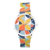 Thumbnail Image 0 of Sekonda Ladies' Yellow Geometric Patterned Expander Bracelet Watch