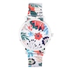 Thumbnail Image 0 of Sekonda Ladies' Red Floral Patterned Expander Bracelet Watch