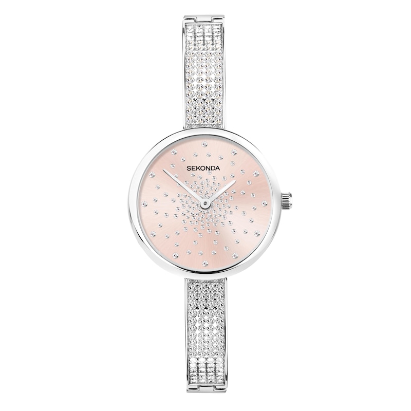 Main Image 1 of Sekonda Celeste Starlet Ladies' Silver Alloy Bracelet Watch