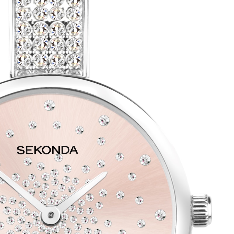 Main Image 2 of Sekonda Celeste Starlet Ladies' Silver Alloy Bracelet Watch