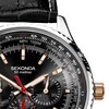 Thumbnail Image 1 of Sekonda Maverick Men's Black Leather Strap Watch