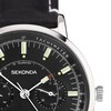 Thumbnail Image 1 of Sekonda 1978 Men’s Black Leather Strap Watch