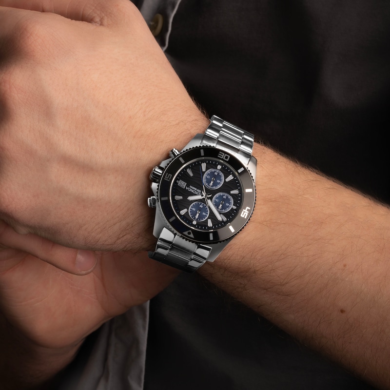 Main Image 7 of Sekonda Pacific Wave Men’s Chronograph Stainless Steel Bracelet Watch