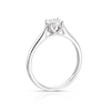 Thumbnail Image 3 of 9ct White Gold 0.20ct Diamond Illusion Set Solitaire Ring