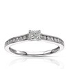 Thumbnail Image 0 of 9ct White Gold 0.33ct Diamond Princess Cut Solitaire Ring