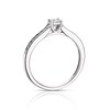 Thumbnail Image 2 of 9ct White Gold 0.33ct Diamond Princess Cut Solitaire Ring