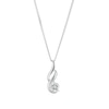 Thumbnail Image 1 of Sterling Silver Cubic Zirconia Fancy Pendant