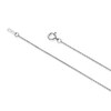 Thumbnail Image 2 of Sterling Silver Sapphire Topaz & 0.06ct Diamond Necklace