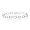 Thumbnail Image 0 of Sterling Silver 0.25ct Diamond Link Bracelet