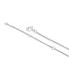 Thumbnail Image 3 of Sterling Silver 0.10ct Diamond Butterfly Necklace