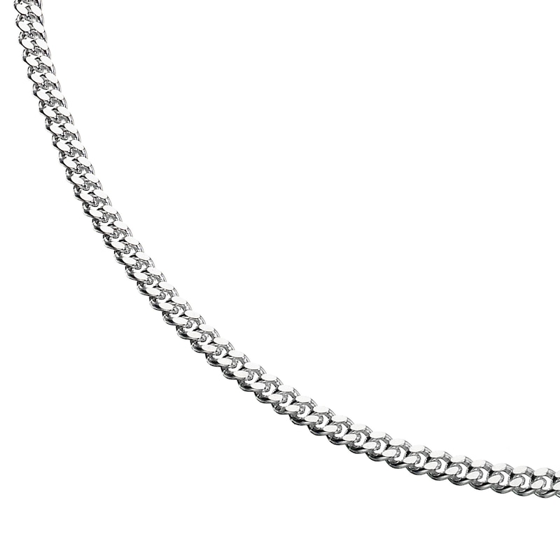Main Image 1 of Sterling Silver 24" Curb Chain