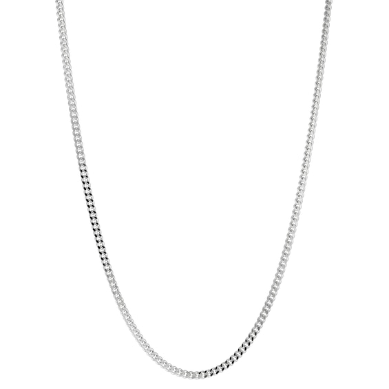 Sterling Silver 18" Dainty Curb Chain