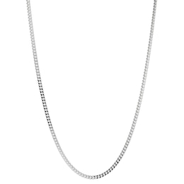 Sterling Silver 20" Dainty Curb Chain