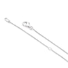 Thumbnail Image 3 of Sterling Silver 0.15ct Diamond Clover Necklace