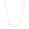 Thumbnail Image 1 of Le Vian 14ct Yellow Gold Moonstone Chalcedony Opal Necklace