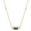 Thumbnail Image 1 of Le Vian 14ct Honey Gold Aquaprase 0.04ct Diamond Necklace