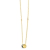 Thumbnail Image 2 of Le Vian 14ct Honey Gold Aquaprase 0.04ct Diamond Necklace