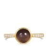 Thumbnail Image 2 of Le Vian 14ct Yellow Gold Moonstone 0.09ct Diamond Ring