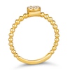Thumbnail Image 3 of Le Vian 14ct Yellow Gold 0.09ct Diamond Cluster Ring