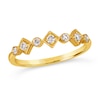 Thumbnail Image 1 of Le Vian 14ct Yellow Gold 0.18ct Diamond & Circle Ring