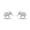 Thumbnail Image 2 of Disney Treasures Lion King Sterling Silver 0.10ct Diamond Earrings