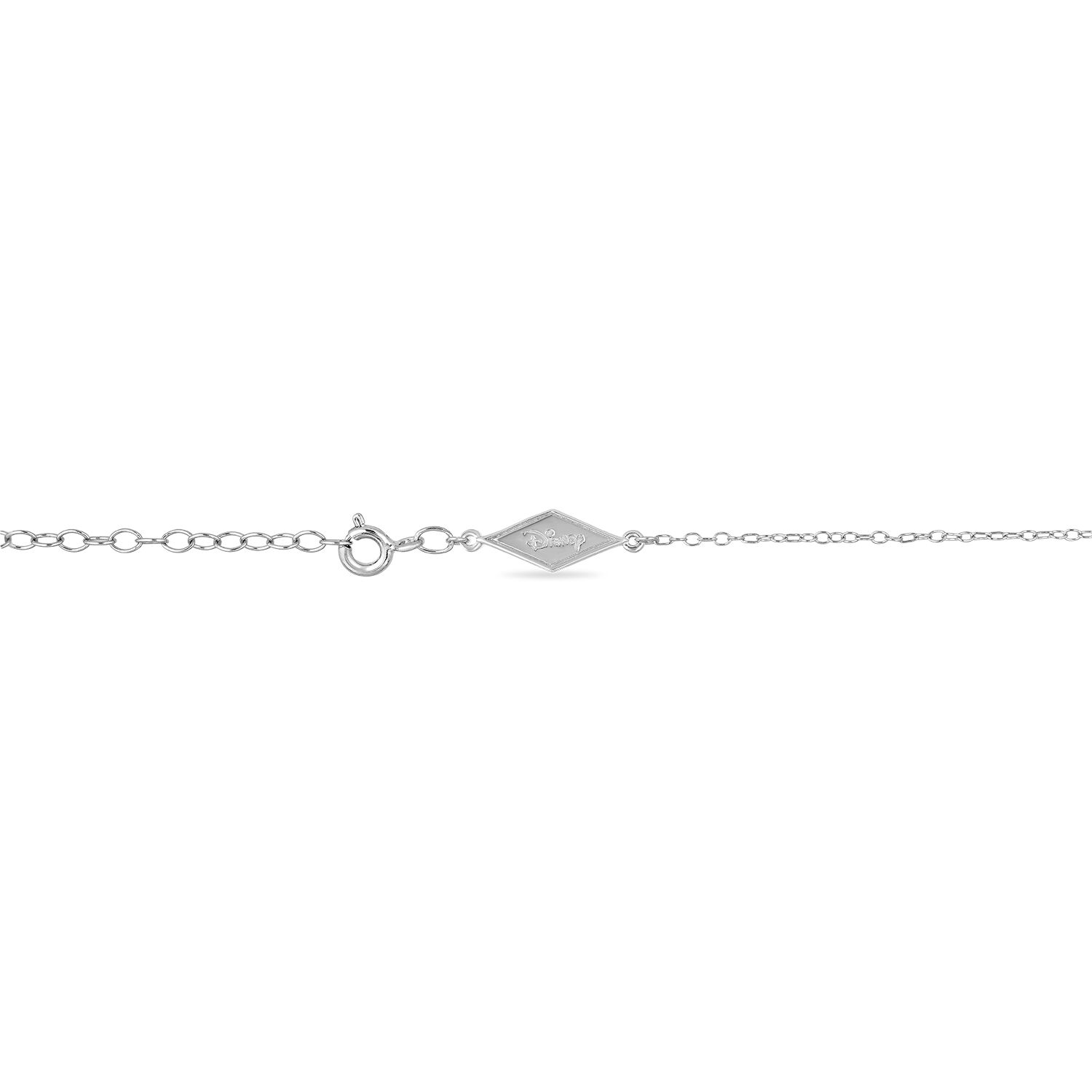 Thumbnail Image 2 of Disney Treasures Eeyore Sterling Silver & 9ct Rose Gold Diamond Pendant