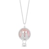Thumbnail Image 1 of Disney Treasures Aristocats Sterling Silver MOP & Diamond Pendant