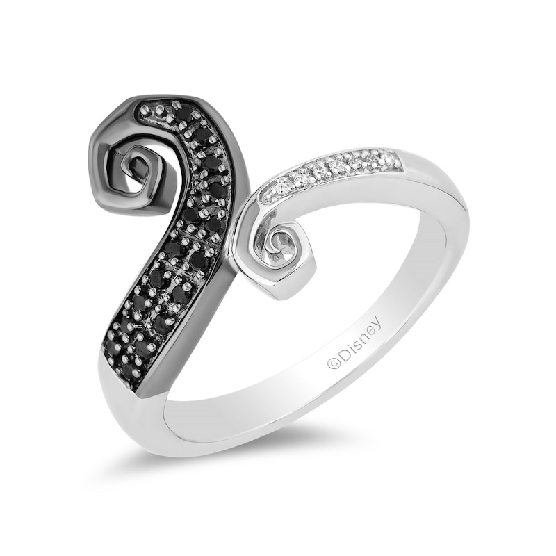 Main Image 3 of Disney Treasures The Nightmare Before Christmas Sterling Silver 0.12ct Diamond Ring