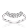 Thumbnail Image 1 of 9ct White Gold Diamond Round Cut Wedding Ring