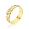 Thumbnail Image 2 of 9ct Yellow Gold Patterned 5.5mm Wedding Ring