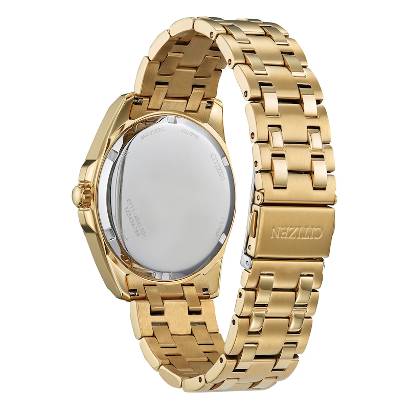 Citizen Eco-Drive Men's Gold-Tone Bracelet Watch