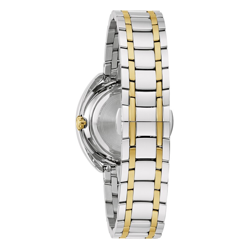 Bulova Classic Duality Ladies' Two-Tone Stainless Steel Watch And Strap Box Set