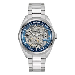 Bulova Surveyor Automatic Men's Blue Dial Bracelet Watch