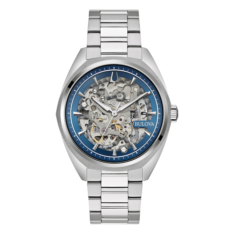 Main Image 1 of Bulova Surveyor Automatic Men's Blue Dial Bracelet Watch