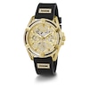 Thumbnail Image 1 of Guess Queen Ladies' Black Leather Strap Watch