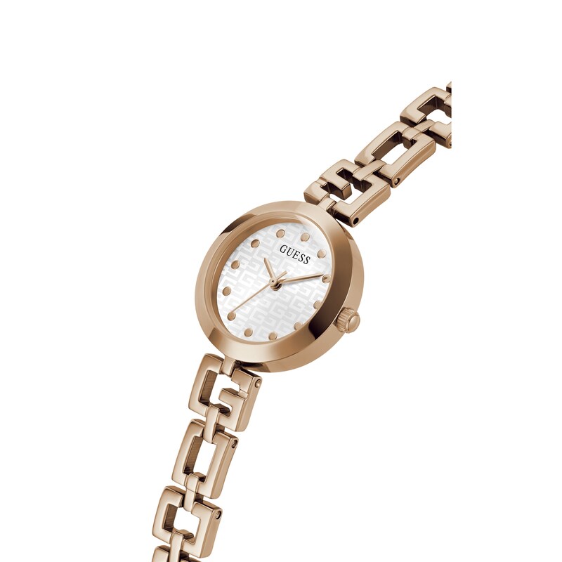 Guess Lady G Rose Gold Tone Bracelet Watch