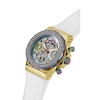 Thumbnail Image 3 of Guess Fusion Ladies' White Leather Strap Watch