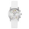 Thumbnail Image 1 of Guess Fantasia Ladies' Multi-Colour Stone Set Dial White Silicone Strap Watch