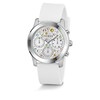 Thumbnail Image 2 of Guess Fantasia Ladies' Multi-Colour Stone Set Dial White Silicone Strap Watch