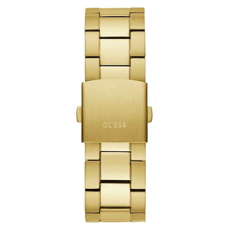 Main Image 5 of Guess Edge Men's Chronograph Dial Gold Tone Bracelet Watch