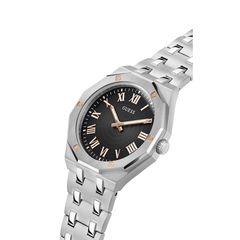 Main Image 3 of Guess Asset Men's Stainless Steel Bracelet Watch