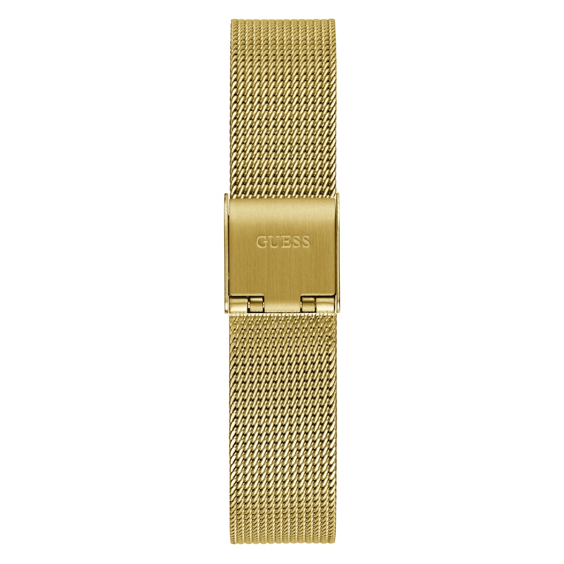 Main Image 4 of Guess Melody Ladies' Gold Tone Mesh Bracelet Watch