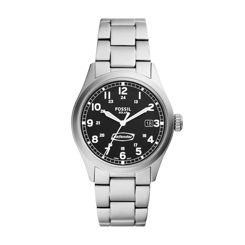 Fossil Defender Men's Stainless Steel Bracelet Watch | H.Samuel