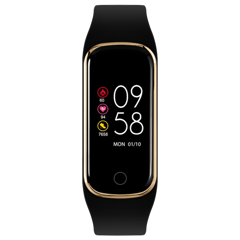 Main Image 1 of Reflex Active Series 8 Black Silicone Strap Smart Watch