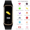 Thumbnail Image 1 of Reflex Active Series 8 Black Silicone Strap Smart Watch