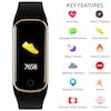 Thumbnail Image 2 of Reflex Active Series 8 Black Silicone Strap Smart Watch