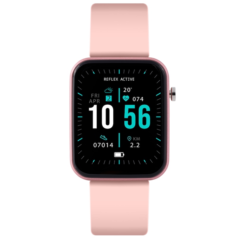 Main Image 1 of Reflex Active Series 13 Pink Smart Watch & Ear Pod Set