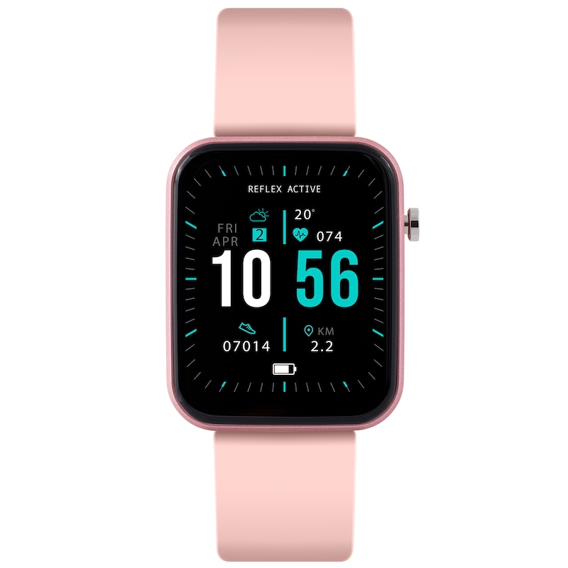 Reflex Active Series 13 Pink Smart Watch & Ear Pod Set