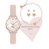 Thumbnail Image 1 of Radley Ladies' Pink Strap Watch & Jewellery Gift Set